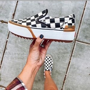Vans | Stacked Checkerboard Slide RARE
